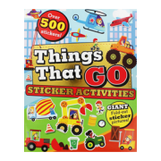 THINGS THAT GO STICKER & ACTIVITY